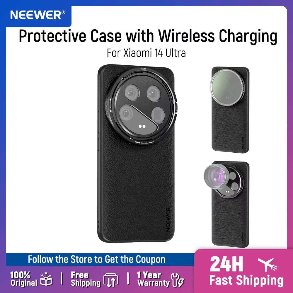Photography Kit Xiaomi 15 Ultra - Neewer 14 Ultraป้องกันกรณีไร้สายชาร์จ 17 มม.เลนส์ &