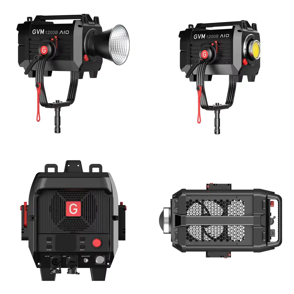 Photography Videos - ไฟสปอตไลท์วิดีโอ GVM SD1200B AIO 1200W สำหรับการถ่ายภาพ