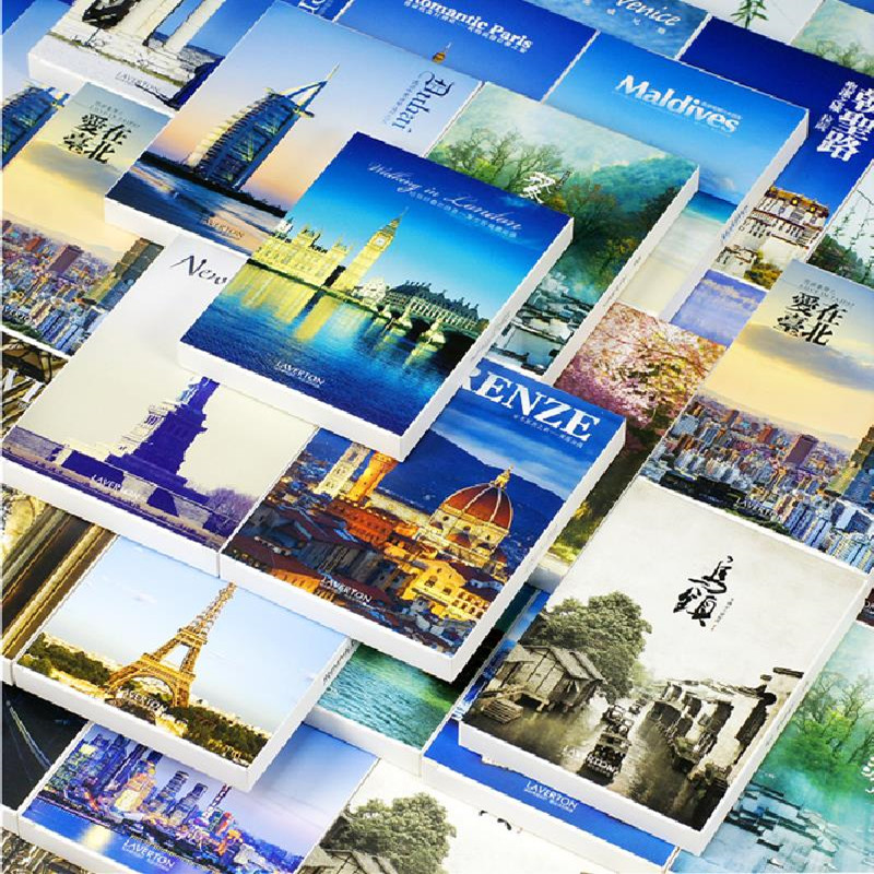 Photography Videos - โปสการ์ดภาพทิวทัศน์สำหรับเดินทาง ขนาด 10x14 ซม. จำนวน 30