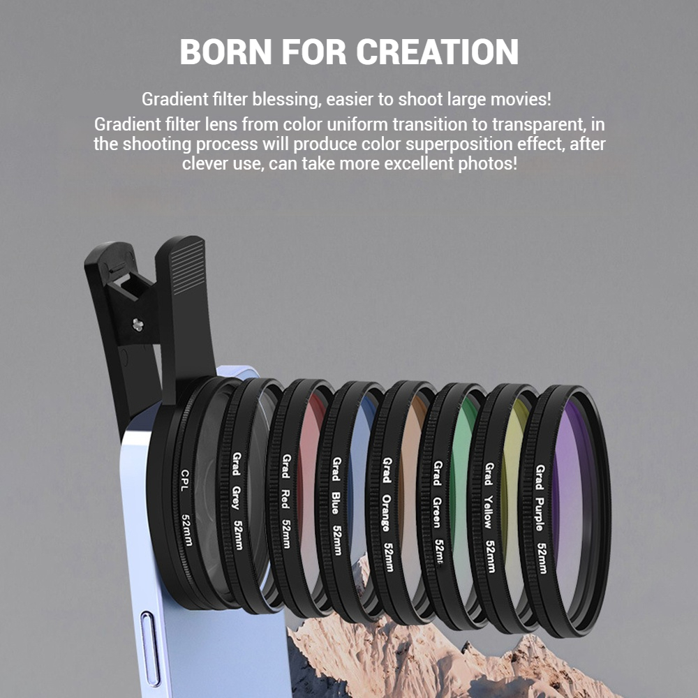 เลนส์โทรศัพท์มือถือ 52 มม. พร้ - Photography Xiaomi บทวิจารณ์และราคา
