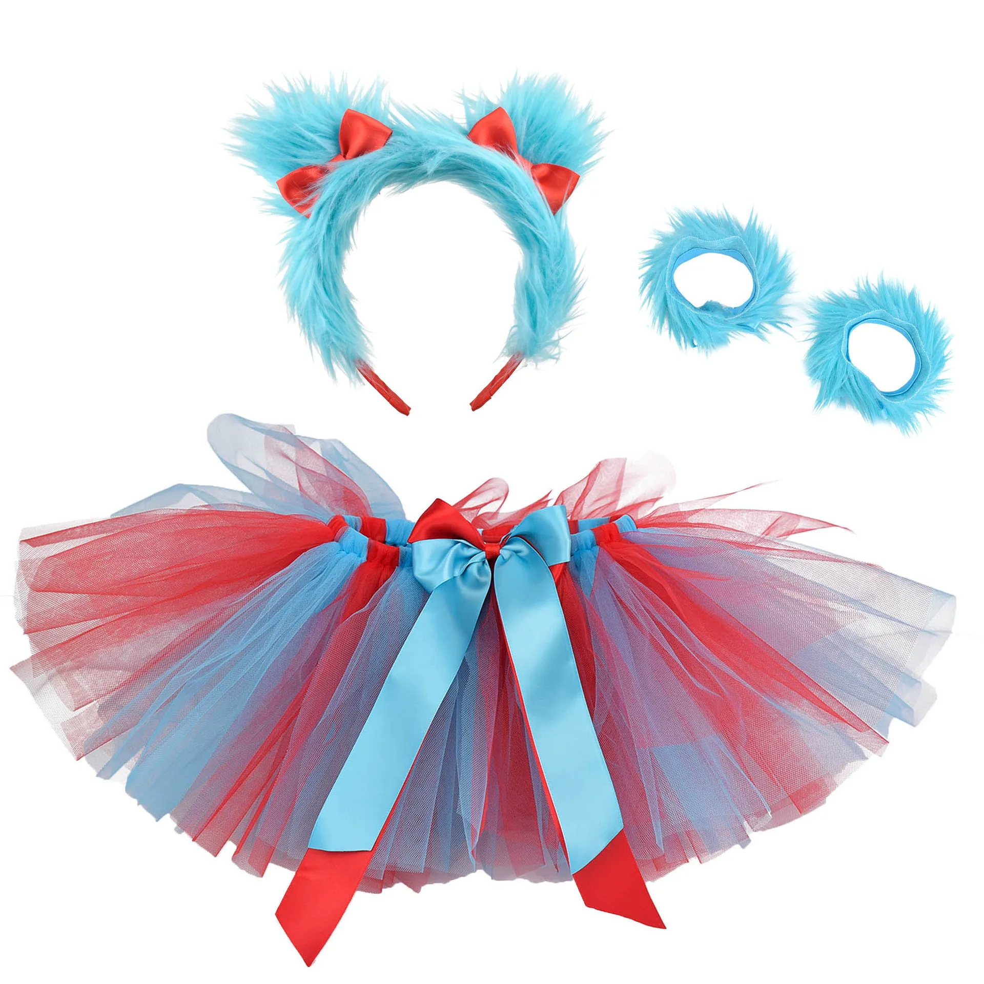 ชุดกระโปรงฟูฟ่องสีแดงอมฟ้า รุ่ - Photography Outfit บทวิจารณ์และราคา