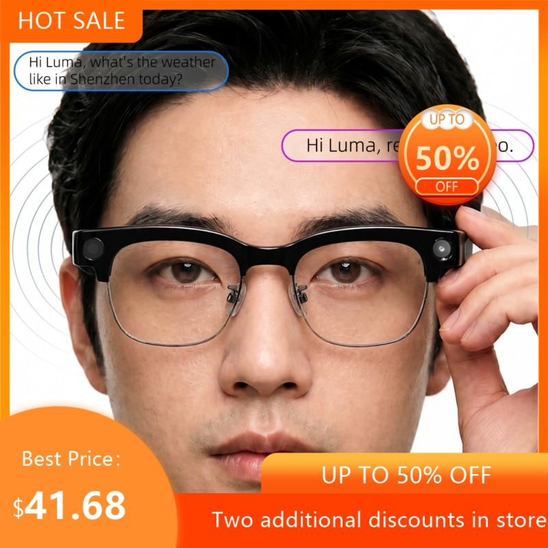 แว่นตาอัจฉริยะแบบครึ่งกรอบพร้อ - Photography Videos บทวิจารณ์และราคา
