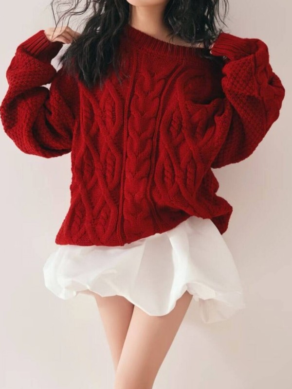 เสื้อสเวตเตอร์สีแดง สาวน้อย สต - Photography Online บทวิจารณ์และราคา