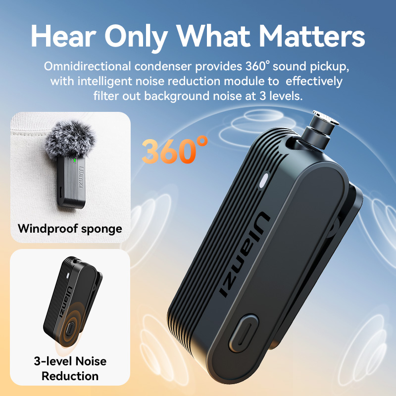Ulanzi A100 ไมโครโฟนสมาร์ทโฟนไ - Photography Xiaomi บทวิจารณ์และราคา