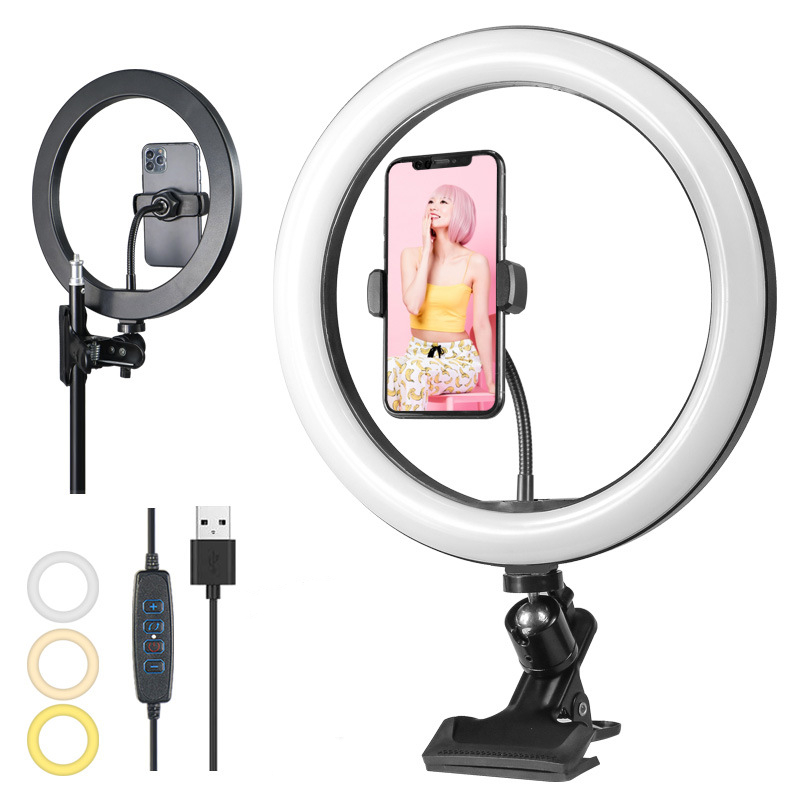 หรี่แสงได้ LED Ring Light Prof - Photography Videos บทวิจารณ์และราคา