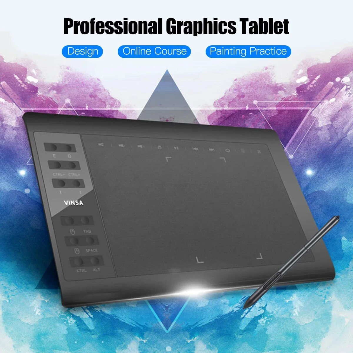 แท็บเล็ตวาดภาพกราฟิกมืออาชีพ10 - Photography Online บทวิจารณ์และราคา