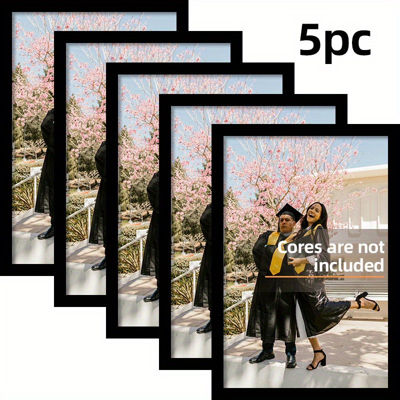 กรอบรูปไม้สีดำขนาด A4 ชุด 5 ชิ - Photography Definition บทวิจารณ์และราคา