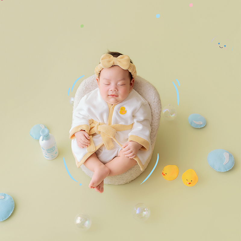 ชุดถ่ายภาพทารกแรกเกิดธีมอ่างอา - Photography Outfit บทวิจารณ์และราคา