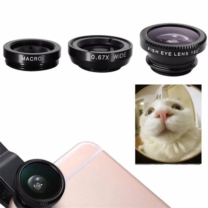 เลนส์กล้อง 3in1 ฟิชอาย มุมกว้า - Photography Xiaomi บทวิจารณ์และราคา